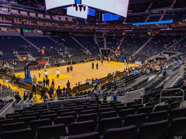 Seating view for Chase Center Section 113