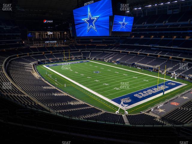 Seating view for AT&T Stadium Section Silver Suite 428