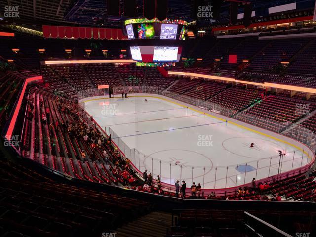 Seating view for Scotiabank Saddledome Section 217