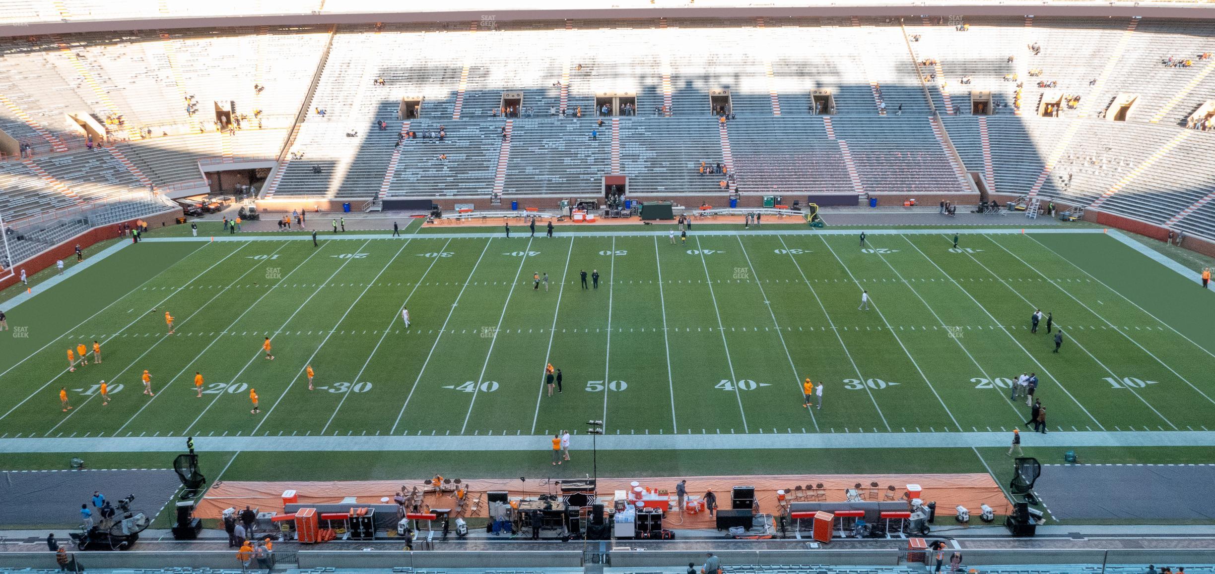 Seating view for Neyland Stadium Section Terrace 4