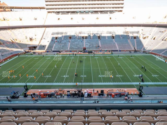 Seating view for Neyland Stadium Section Terrace 4