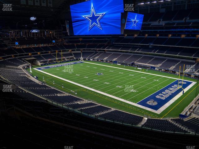 Seating view for AT&T Stadium Section Silver Suite 476