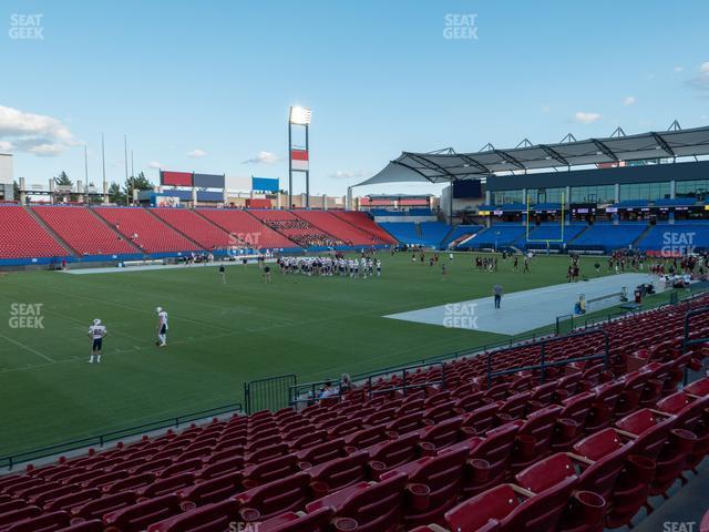 Seating view for Toyota Stadium Section 102