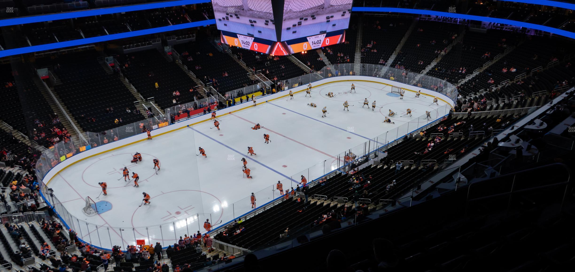 Seating view for Rogers Place Section 223