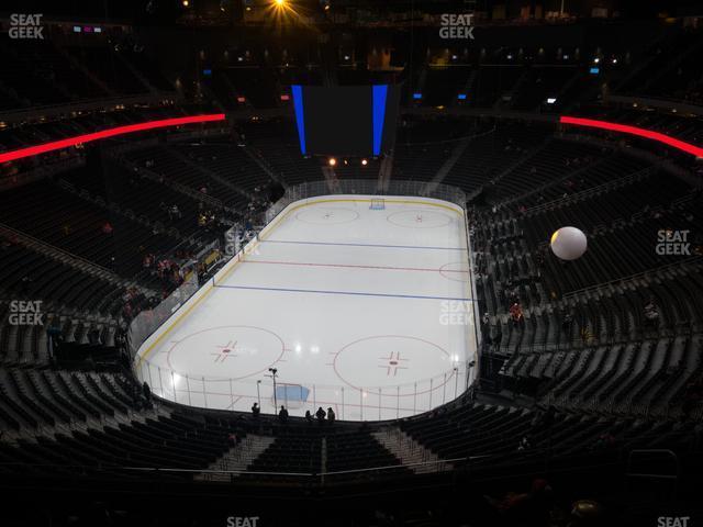 Seating view for T-Mobile Arena Section 215