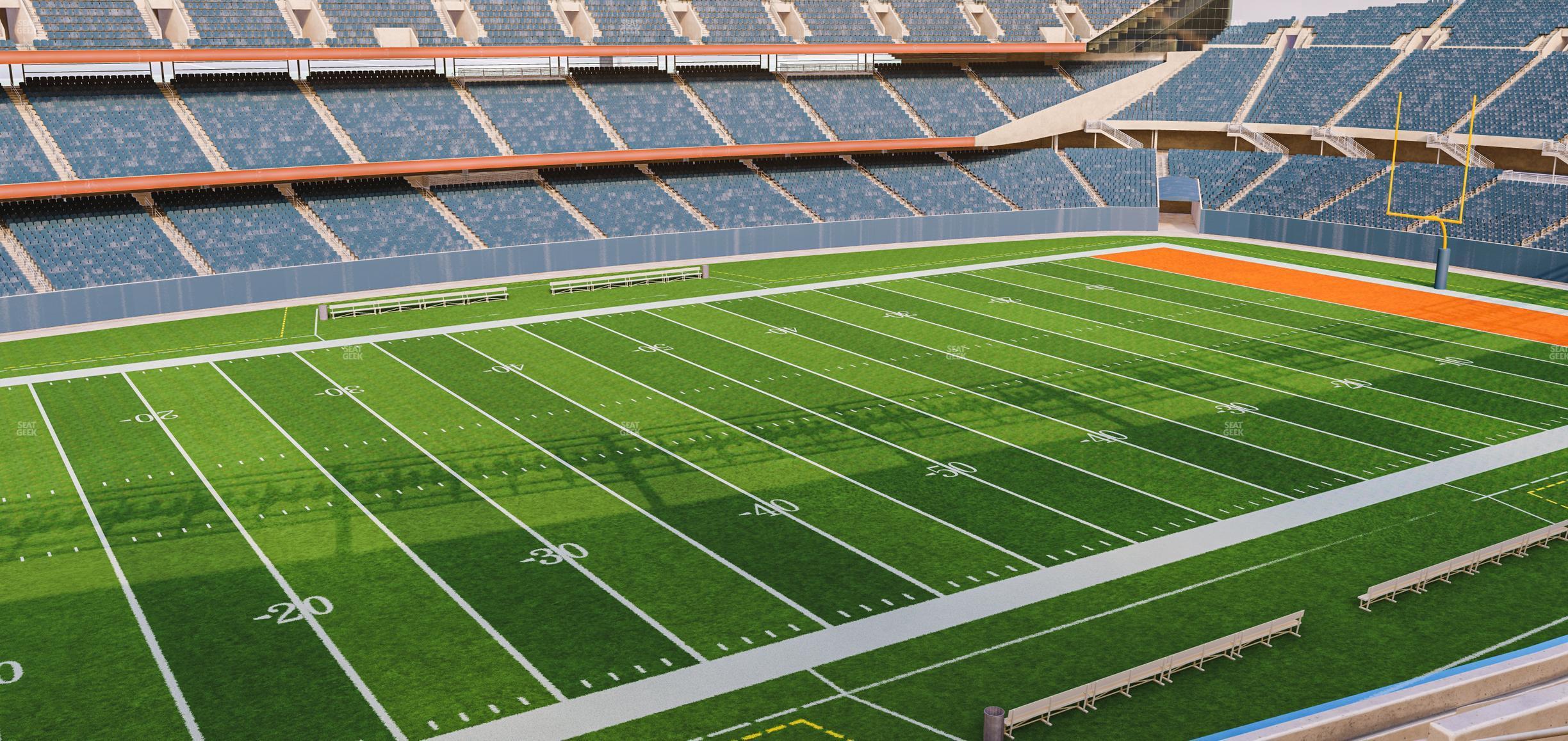 Seating view for Soldier Field Section 341