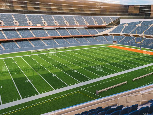 Seating view for Soldier Field Section 341