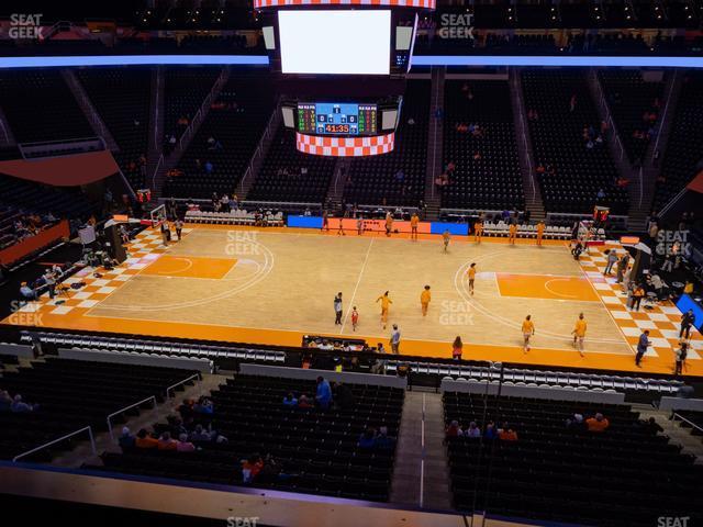 Seating view for Thompson-Boling Arena at Food City Center Section 220