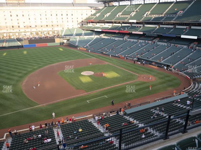 Seating view for Oriole Park at Camden Yards Section 358