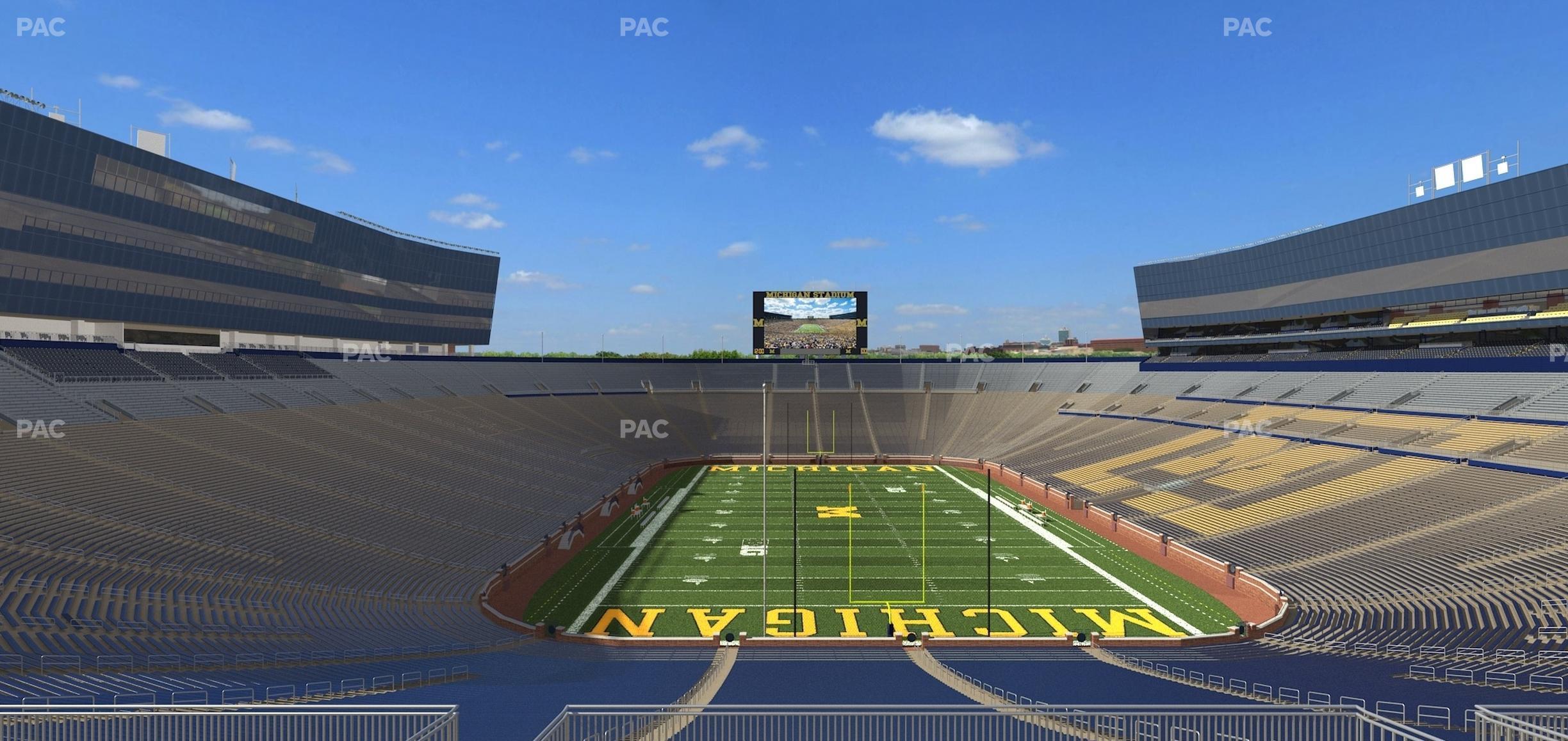 Seating view for Michigan Stadium Section 13