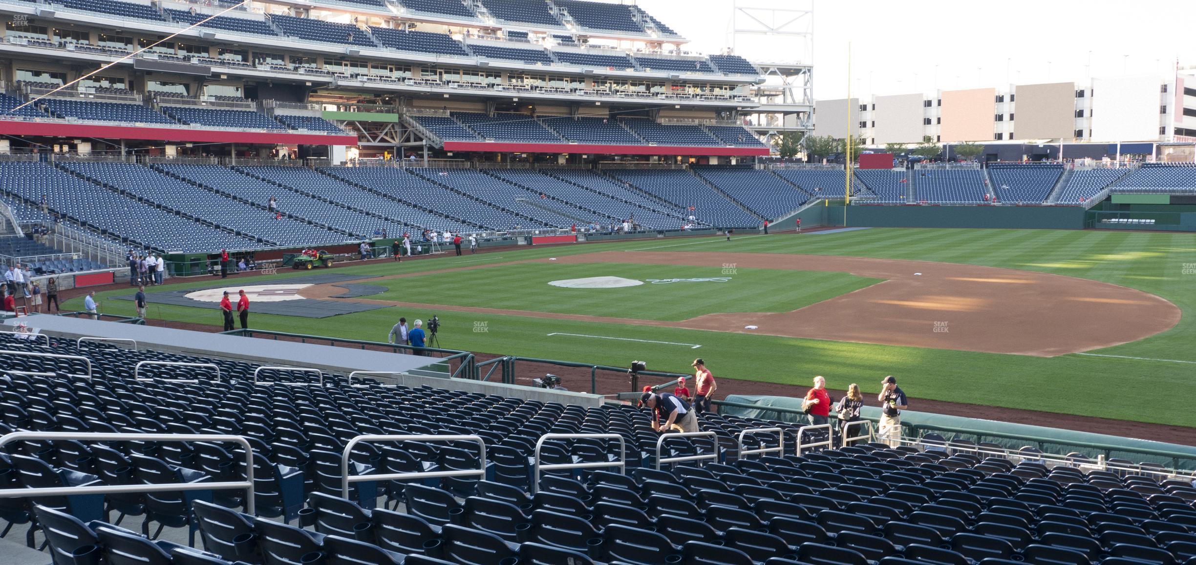 Seating view for Nationals Park Section 133