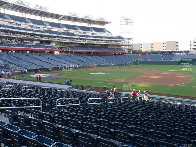 Seating view for Nationals Park Section 133