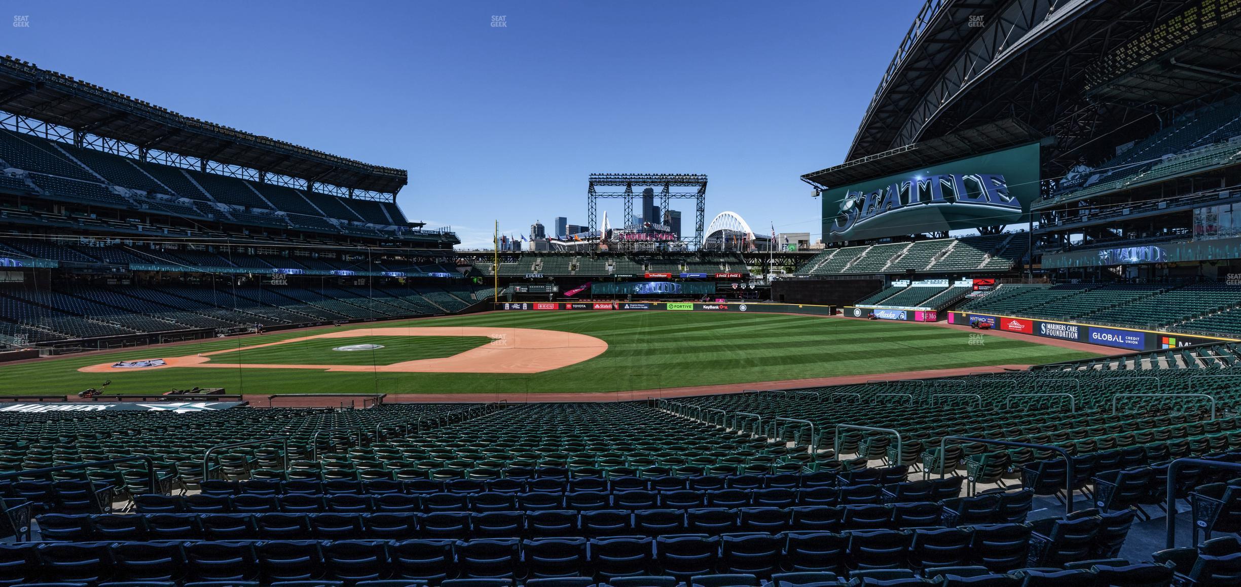 Seating view for T-Mobile Park Section 119