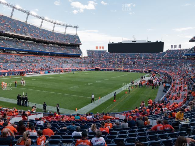 Seating view for Empower Field at Mile High Section 111