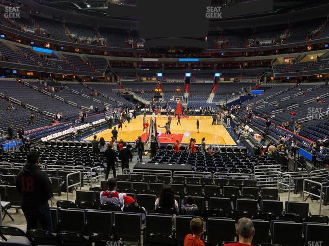 Seating view for Capital One Arena Section 117