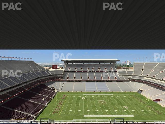 Seating view for Kyle Field Section 406