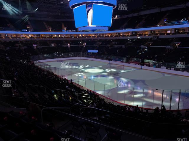 Seating view for Canada Life Centre Section 202