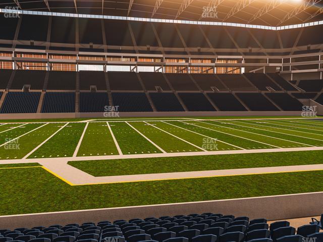 Seating view for Lumen Field Section 136