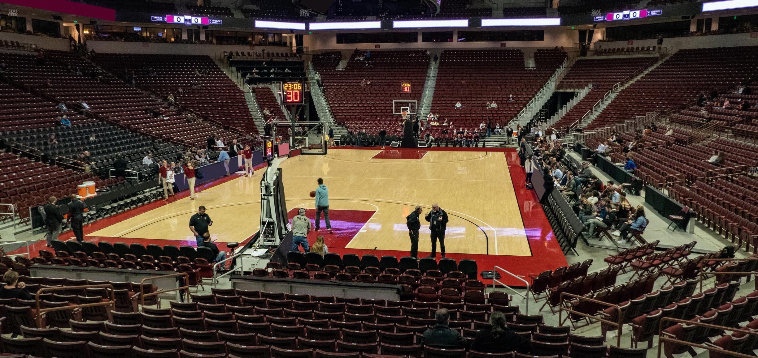 Seating view for Colonial Life Arena Section 118