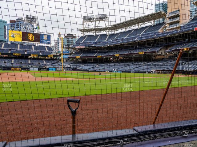 Seating view for Petco Park Section Hot Corner Suite