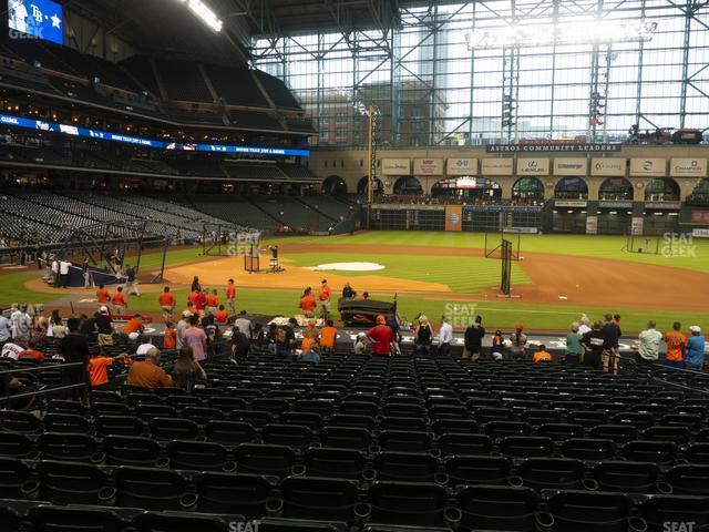 Seating view for Minute Maid Park Section 126