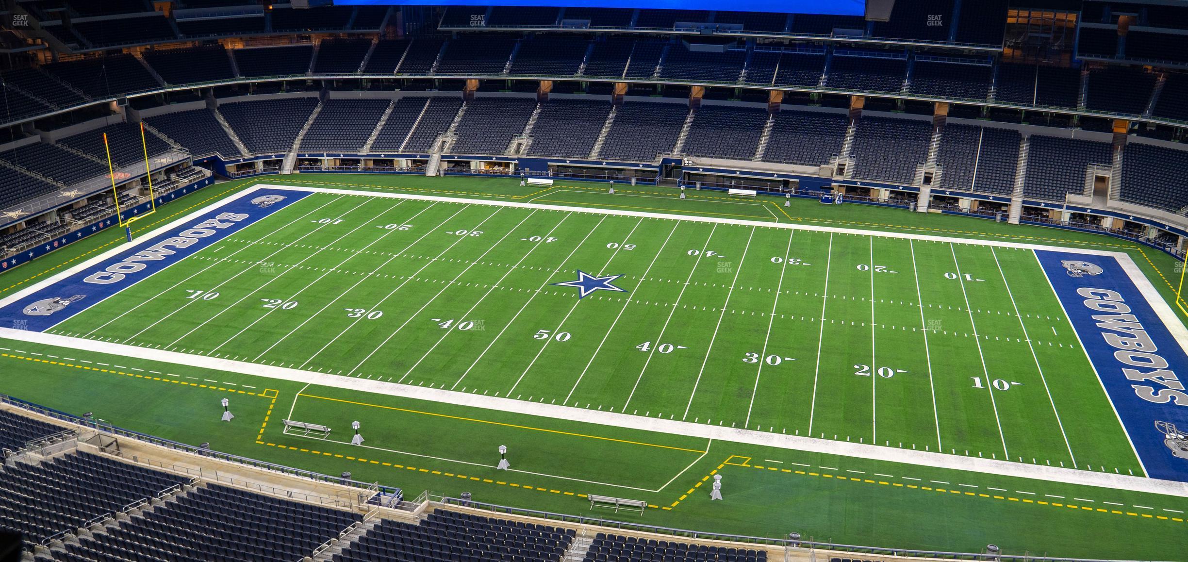 Seating view for AT&T Stadium Section Visitor Suite