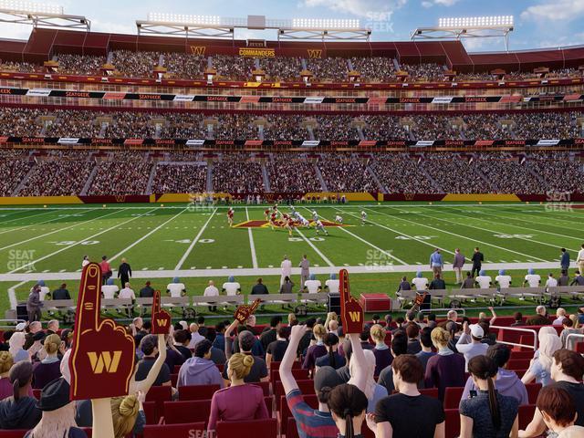 Seating view for Northwest Stadium Section 122