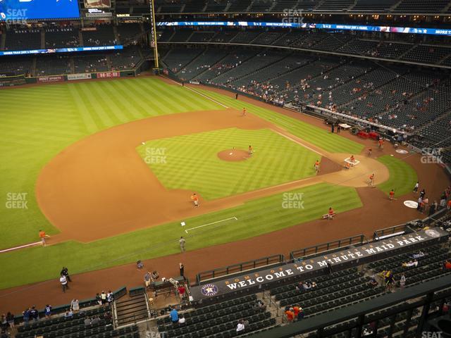 Seating view for Minute Maid Park Section 311