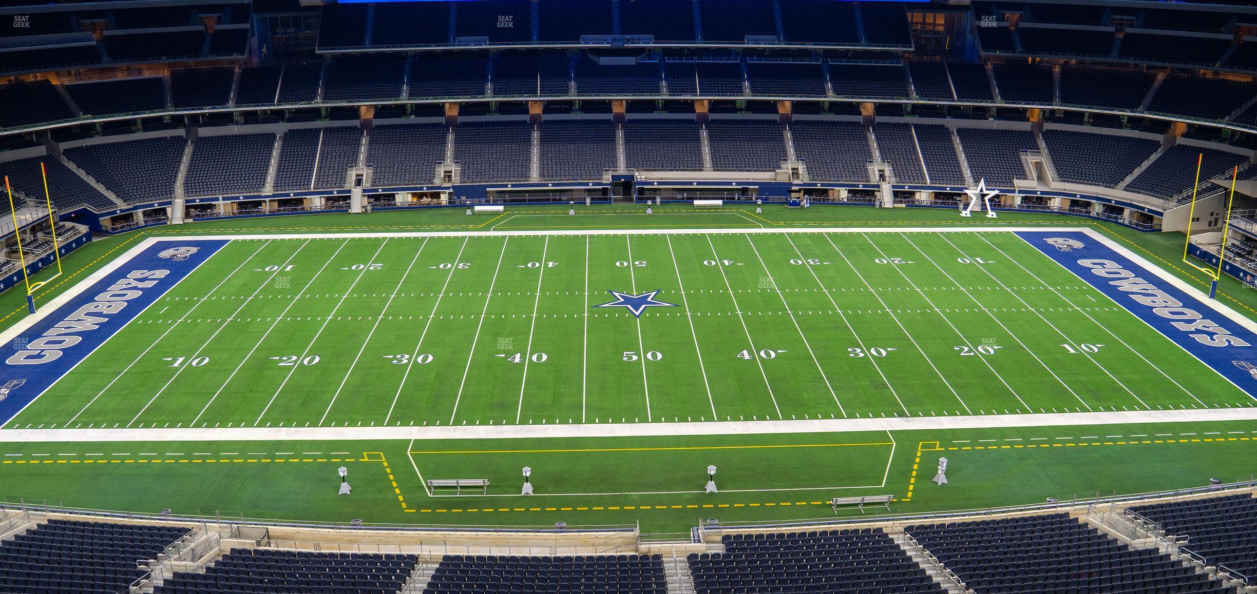 Seating view for AT&T Stadium Section Ring Of Honor Suite 547