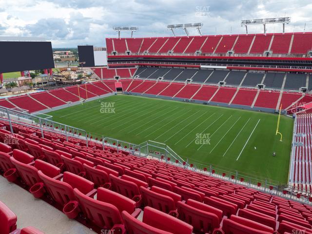 Seating view for Raymond James Stadium Section 315