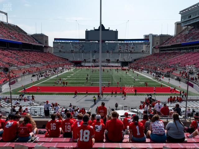 Seating view for Ohio Stadium Section 1 A