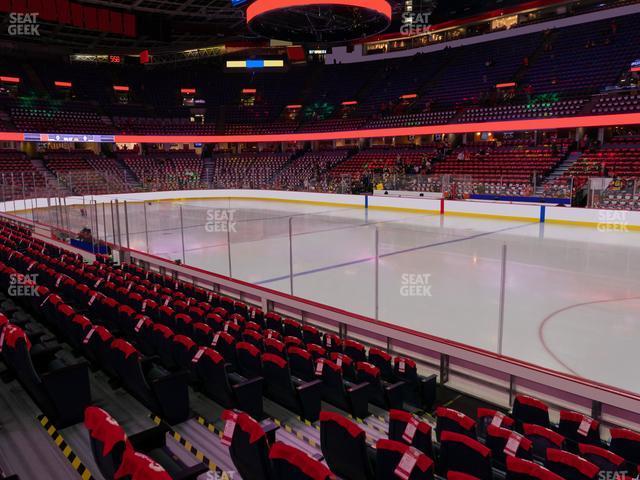 Seating view for Scotiabank Saddledome Section 122