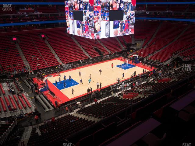 Seating view for Little Caesars Arena Section Mezzanine 32