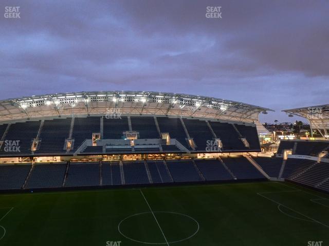 Seating view for BMO Stadium Section Sunset Deck Suite 6