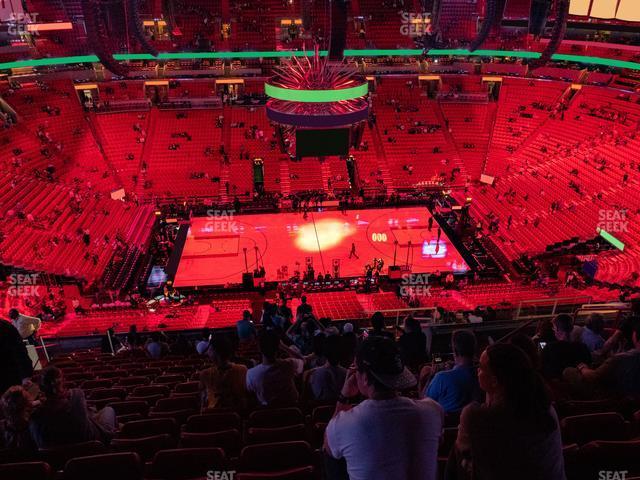 Seating view for Kaseya Center Section 325