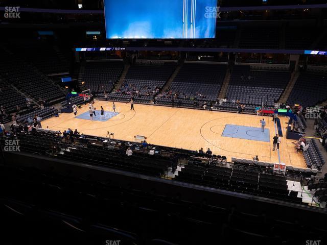 Seating view for FedExForum Section Pinnacle Club 5