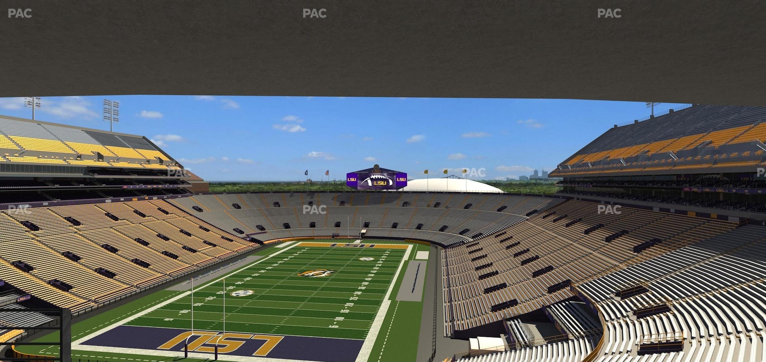 Seating view for Tiger Stadium Section Suite 245