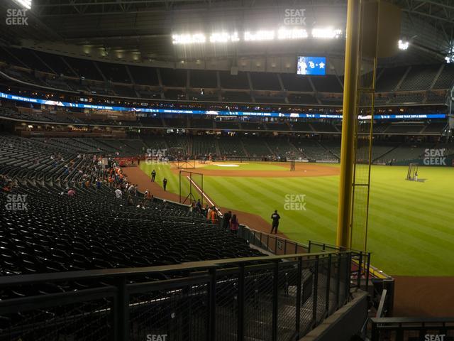 Seating view for Minute Maid Park Section 150