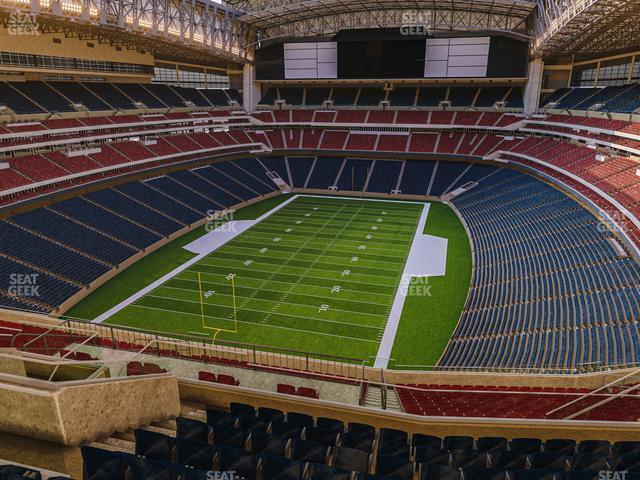 Seating view for NRG Stadium Section 619