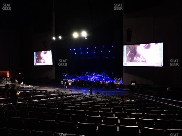 Seating view for Arizona Financial Theatre Section Main Floor Wc 2