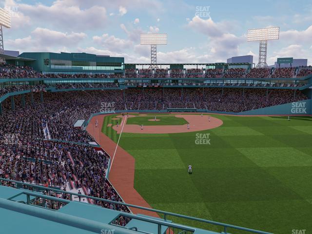 Seating view for Fenway Park Section Right Field Roof Deck Barstools B