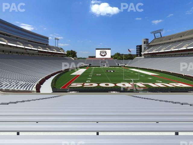 Seating view for Sanford Stadium Section 120