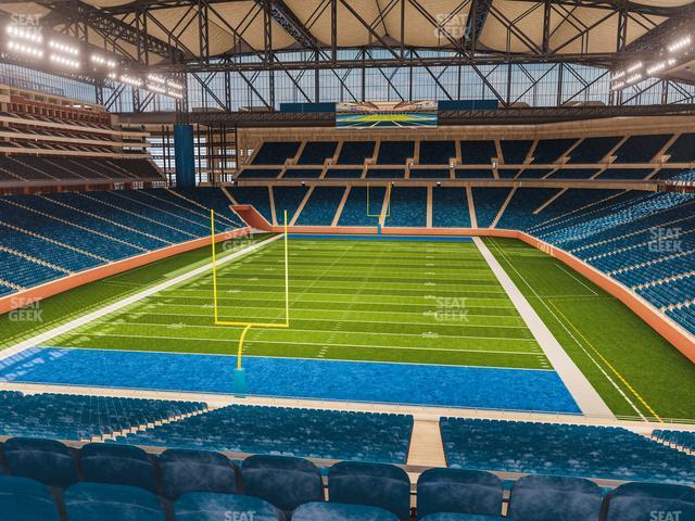 Seating view for Ford Field Section 219