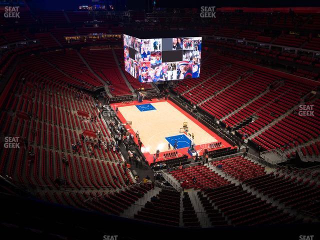 Seating view for Little Caesars Arena Section 221