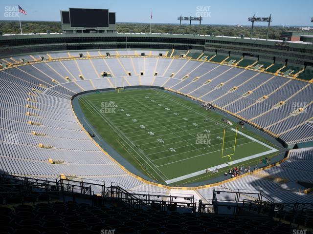 Seating view for Lambeau Field Section 738 S