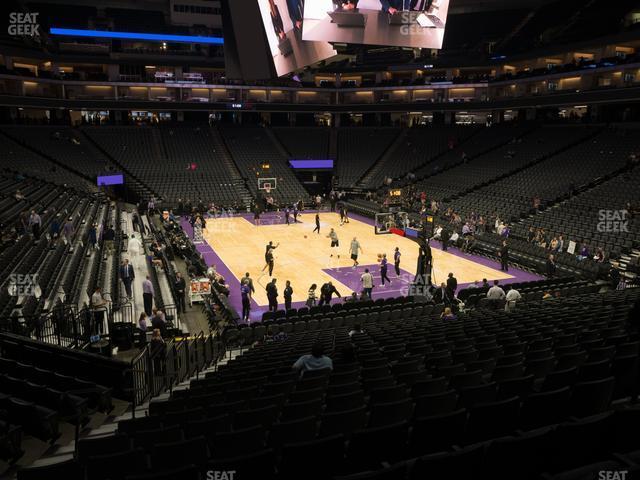 Seating view for Golden 1 Center Section 102