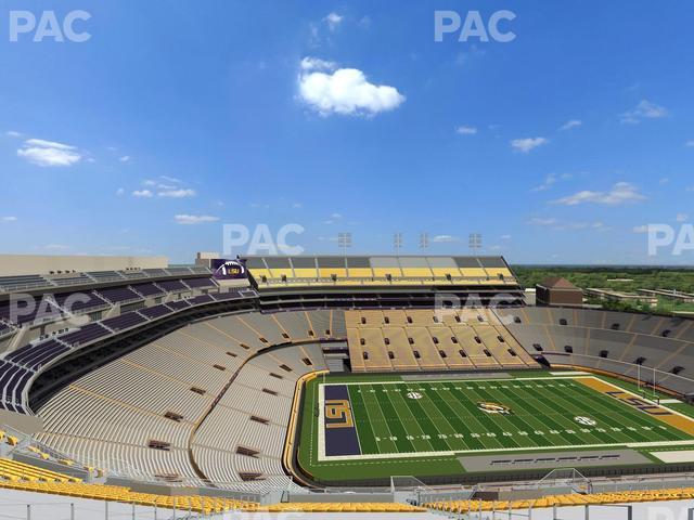 Seating view for Tiger Stadium Section 640