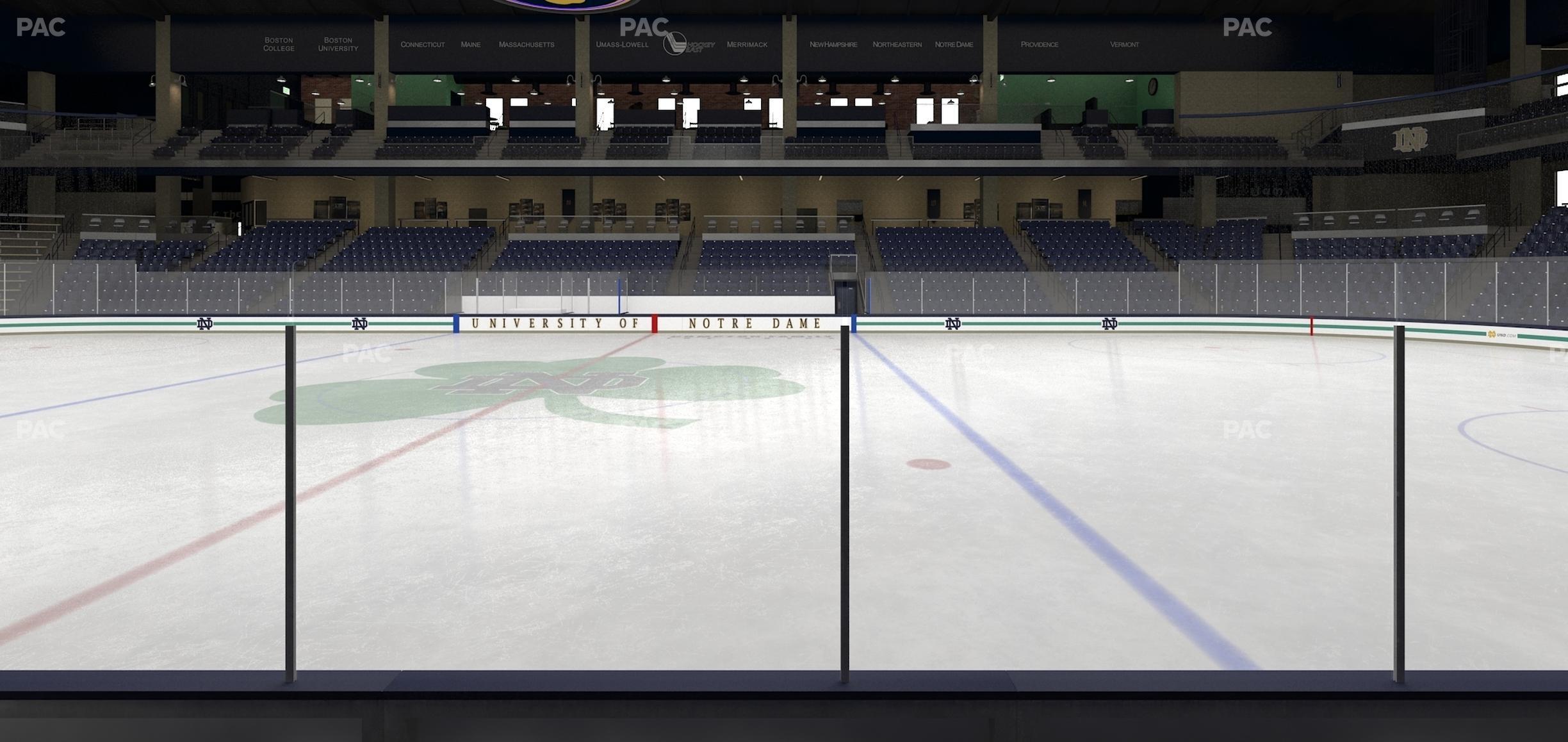 Seating view for Compton Family Ice Arena Section 10