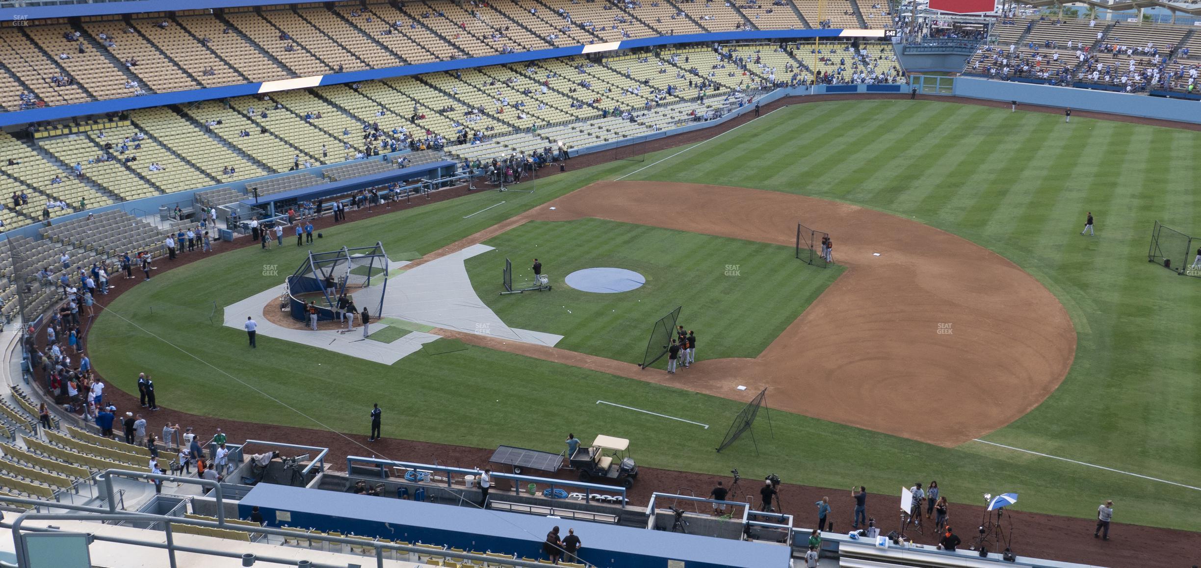 Seating view for Dodger Stadium Section 24 Rs