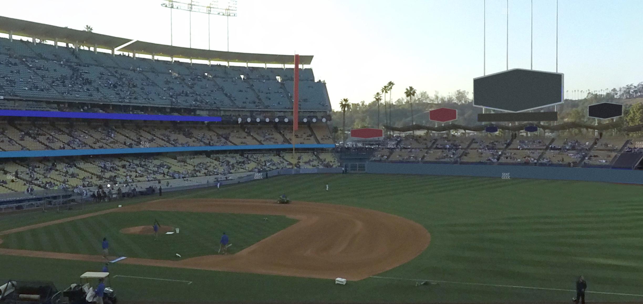 Seating view for Dodger Stadium Section 140 Lg